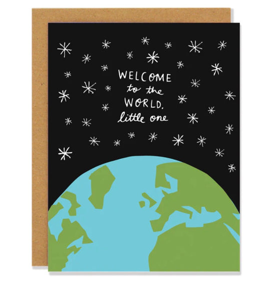 Badger and Burke Card - Welcome to the World (New Baby)