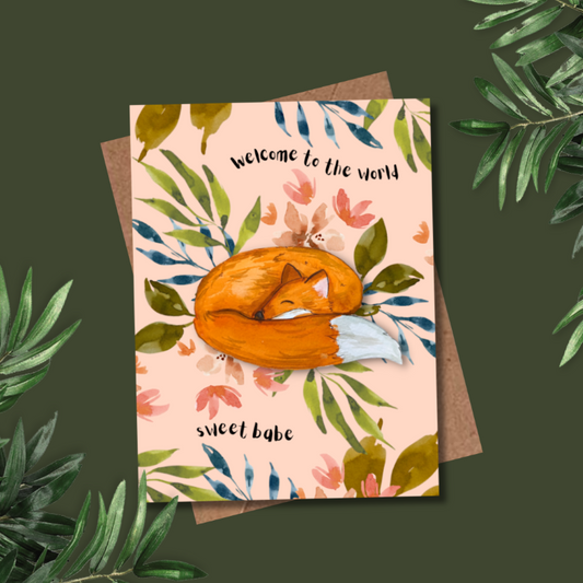 Amy Rae Maker Card - Welcome To The World