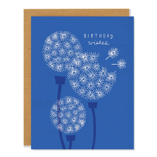 Badger and Burke Card - Dandelion Birthday