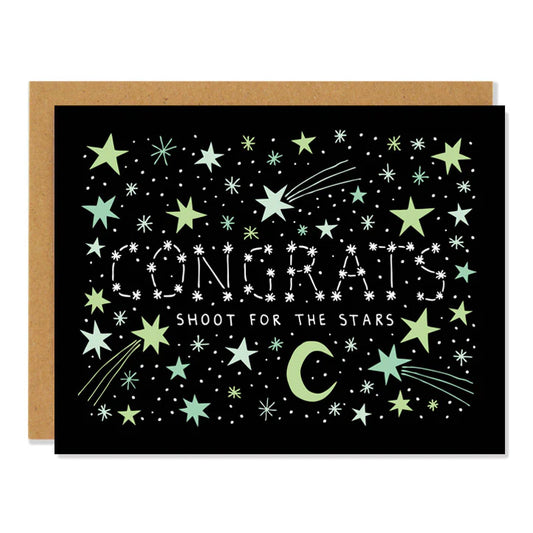 Badger and Burke Card - Congrats Stars