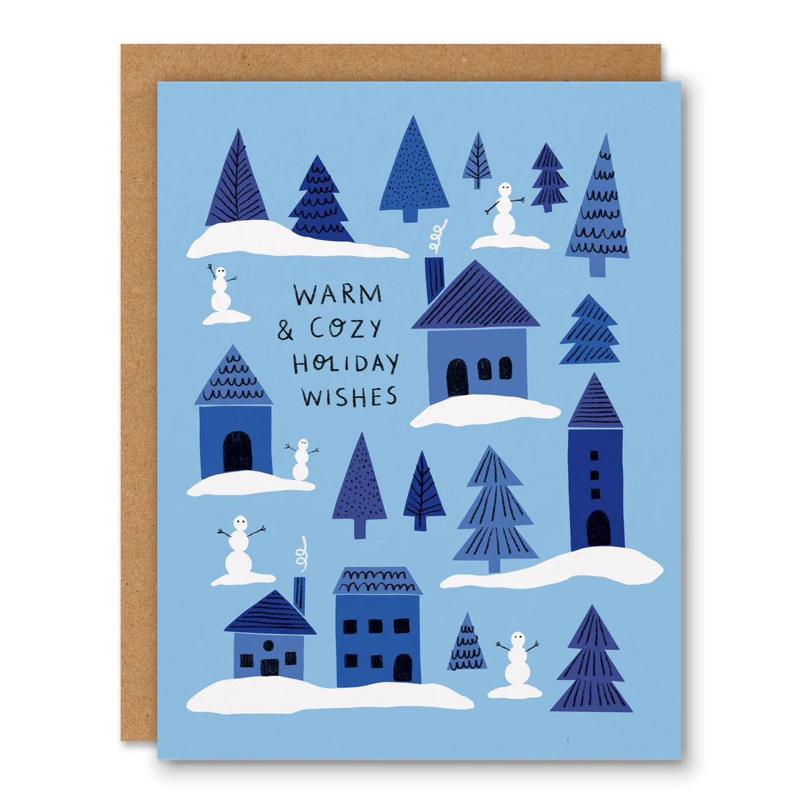 Badger and Burke Card - Warm & Cozy Holiday Wishes