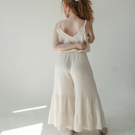 Pokoloko Crinkle Ruffled Pants