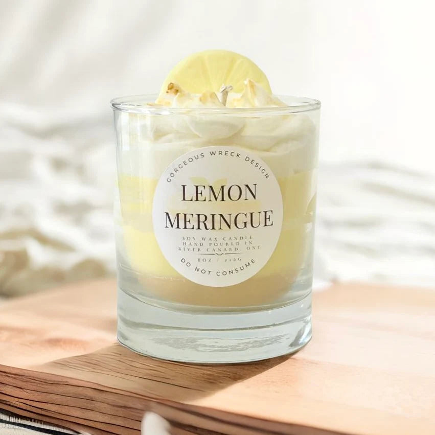 Gorgeous Wreck Soy Wax Dessert Candle
