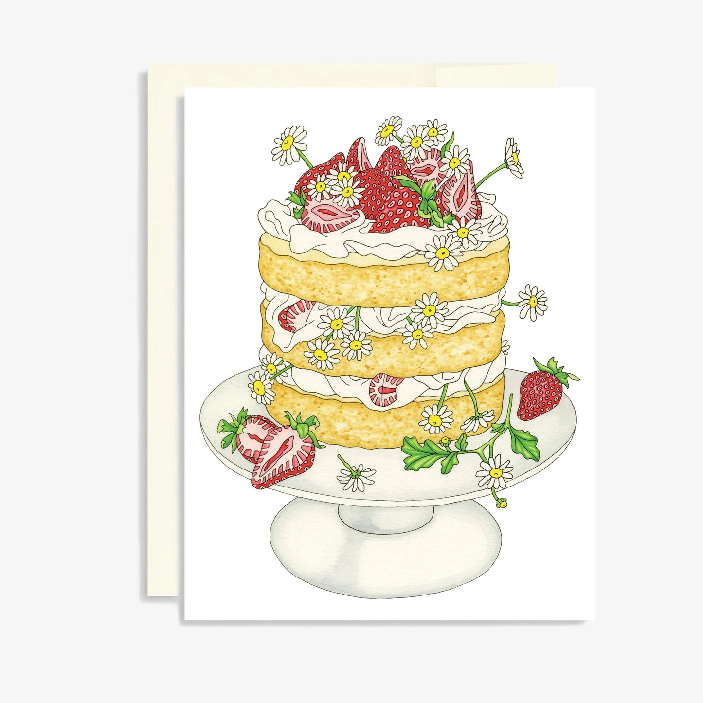 Keepsake Studio Card - Strawberry Shortcake