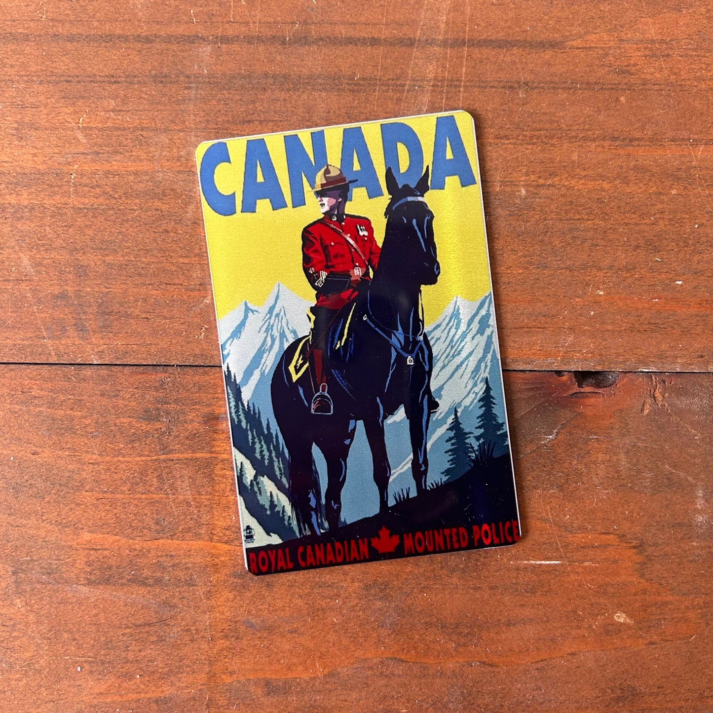 Recycled Aluminum Canadiana Magnets