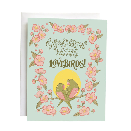 Carabara Designs Card - Lovebirds Wedding