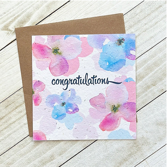 Okku Plantable Card - Congratulations