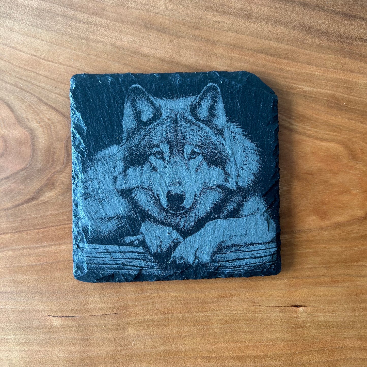 Natural Slate Animal Coasters