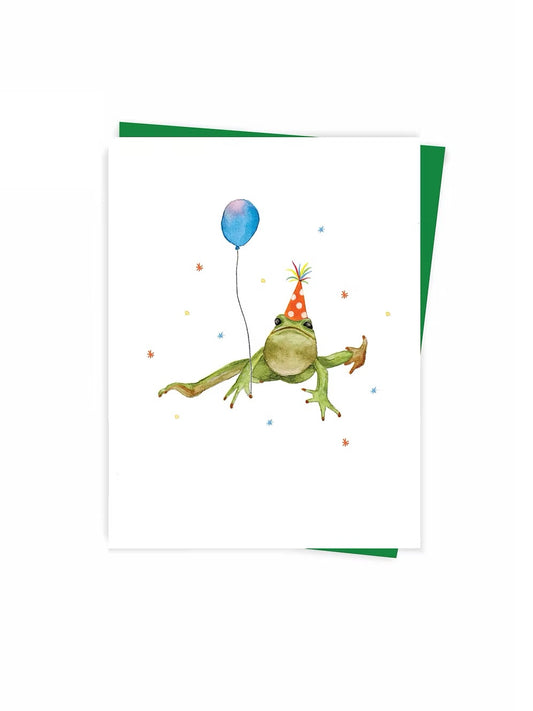 Hobeika Art Card - Frog Birthday
