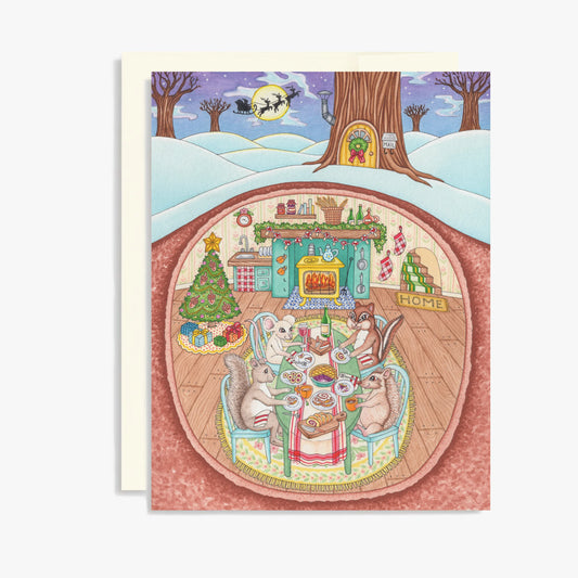 Keepsake Studio Card - Critter Christmas