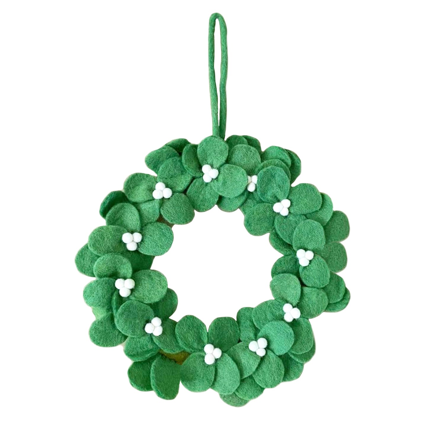 Hamro Hand Felted Wreath