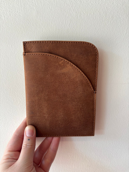 Handcrafted Leather Passport Holder