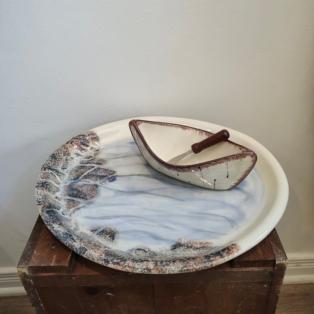 Susan Robertson Lake & Canoe Dip Set