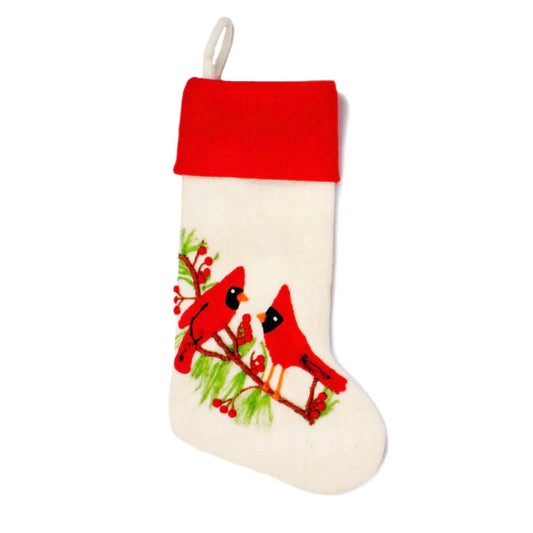 Hamro Felted Wool Holiday Stockings