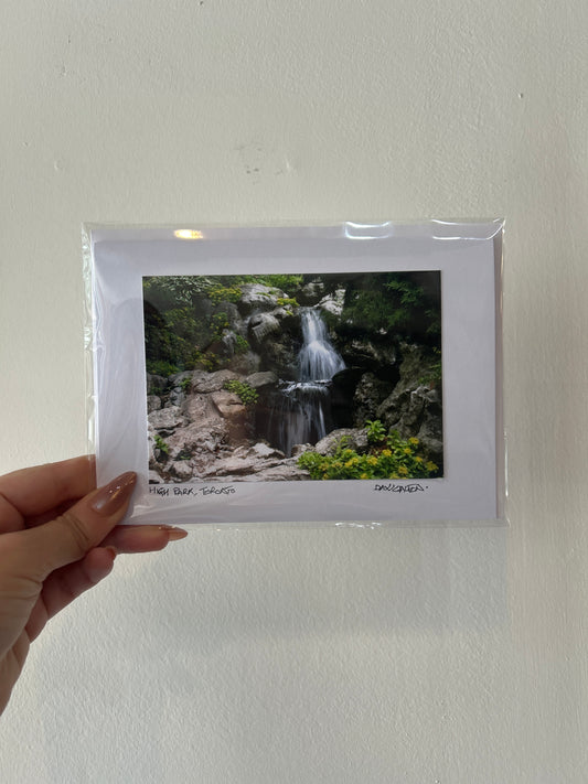 David Allen Photography Card - Waterfall