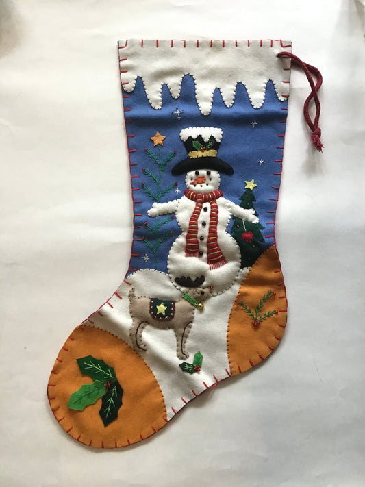 Handmade Stitch by Stitch Holiday Stocking