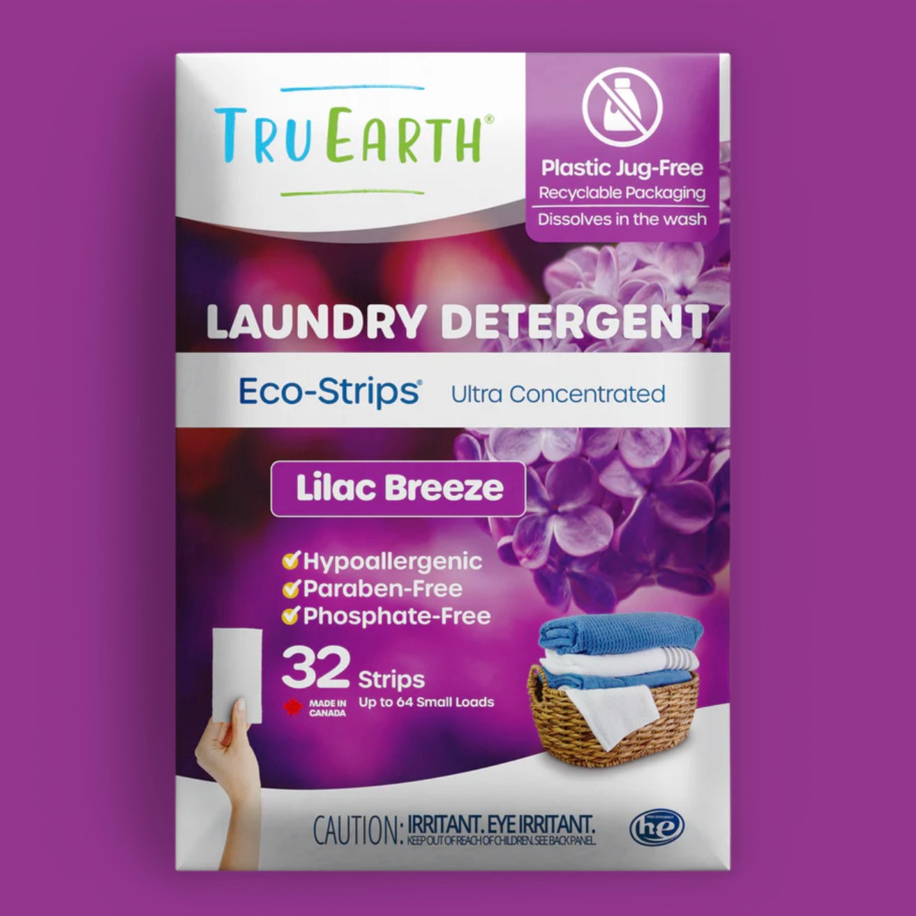 Tru Earth Eco Strips Laundry Detergent (32 Strips)