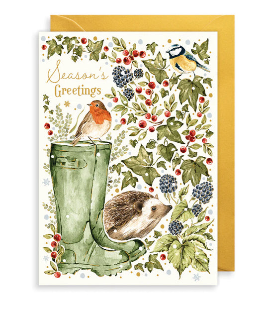 Countryside Christmas - Season’s Greetings Animals