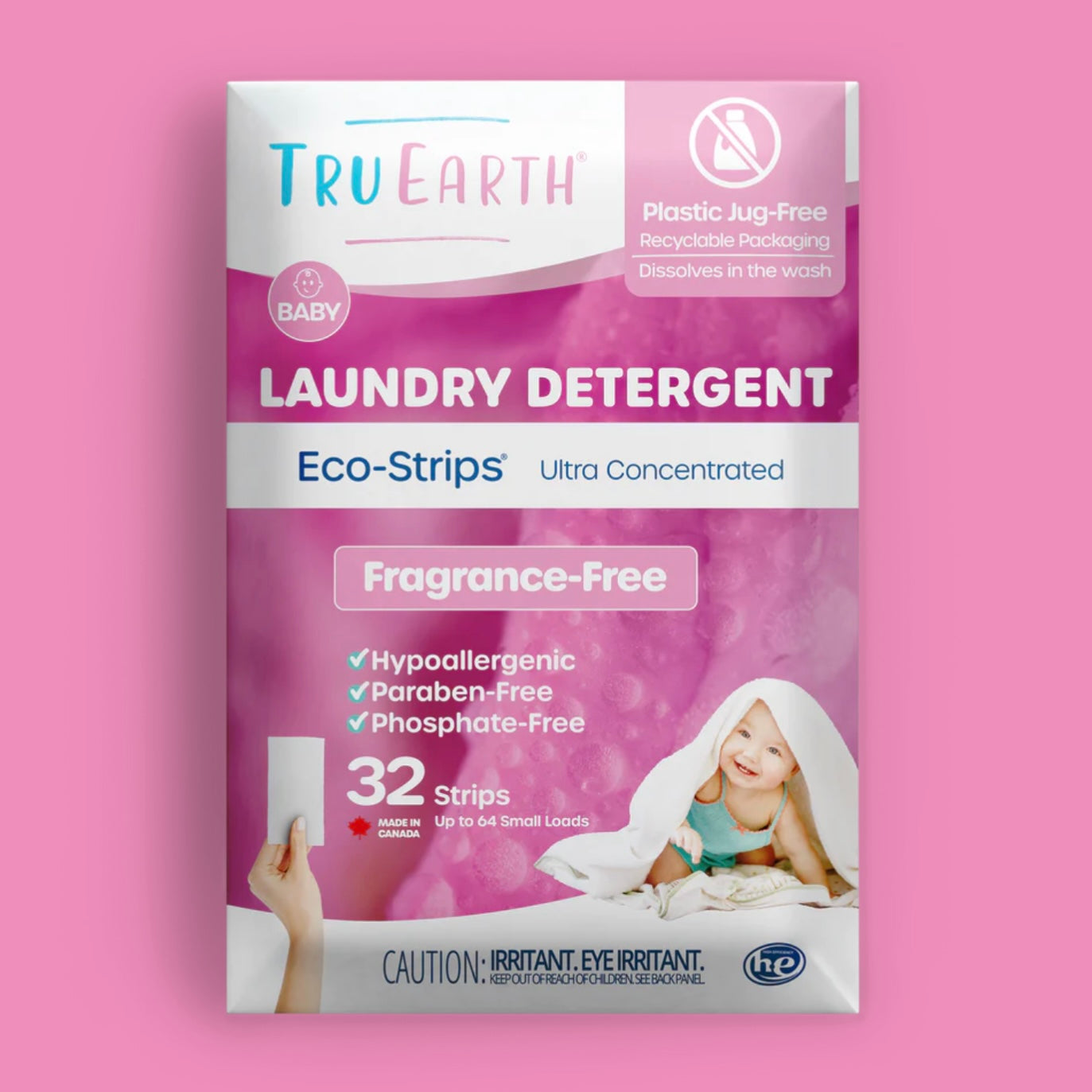 Tru Earth Eco Strips Laundry Detergent (32 Strips)