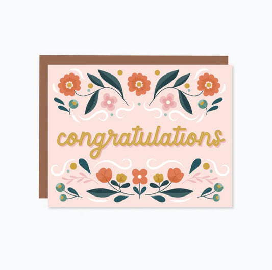 Halifax Paper Hearts - Blushing Congratulations