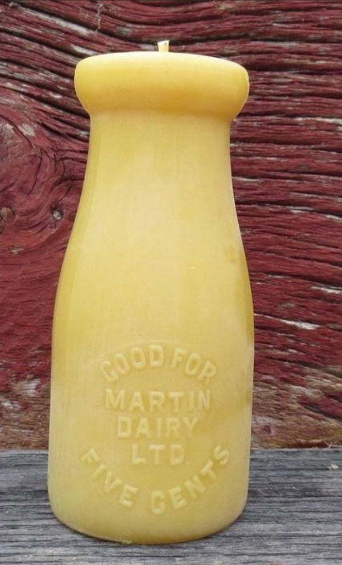 Pioneer Spirit Beeswax Candle - Martin Dairy Ltd