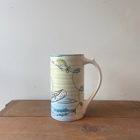 Artables Ceramic Beer Mug/ Vase