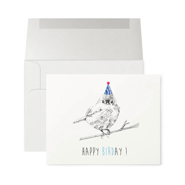 Petits Mots Card - Birdday