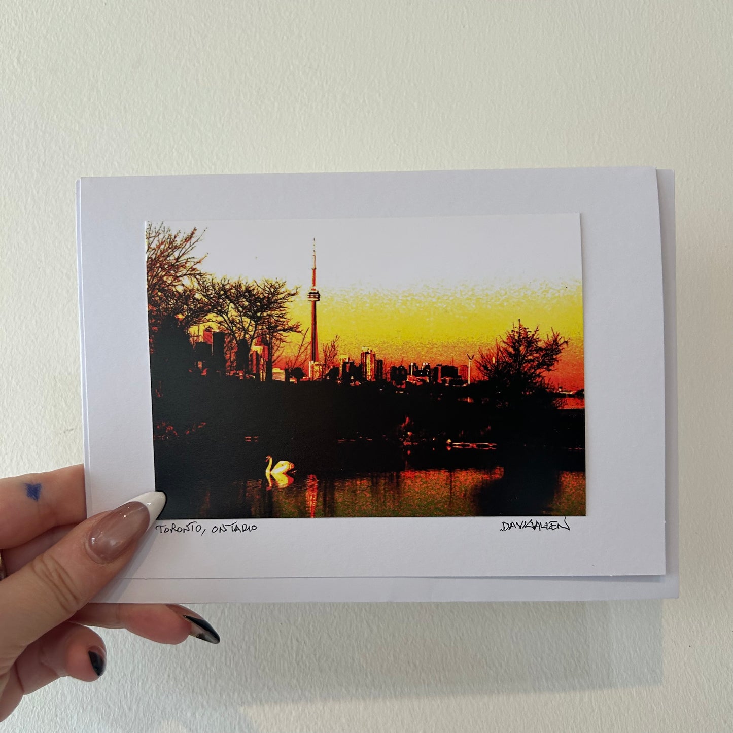 David Allen Photography Card - Toronto Skyline