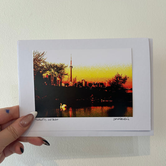 David Allen Photography Card - Toronto Skyline