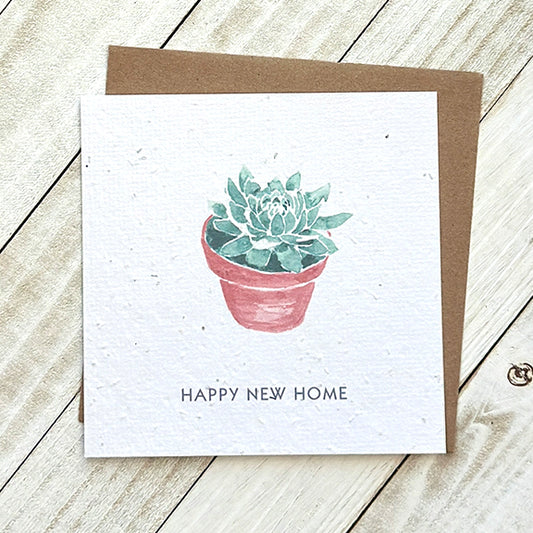 Okku Plantable Card - Happy New Home