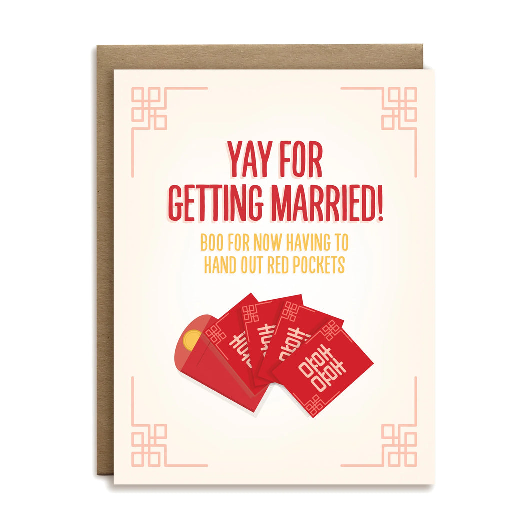 I'll Know It When I See It Card - “Marriage, Red Pockets”