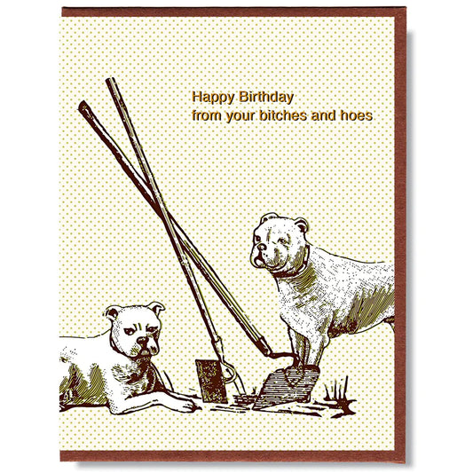 Smitten Kitten Card - Birthday Bitches & Hoes