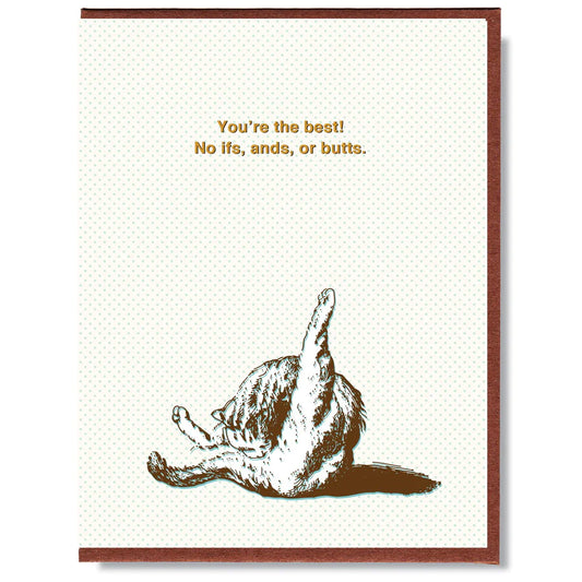 Smitten Kitten Card - You’re the Best!