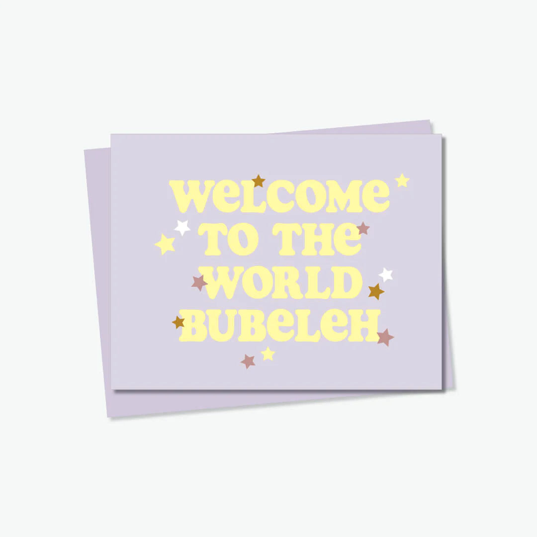 Everyday Yiddish Card - Bubeleh