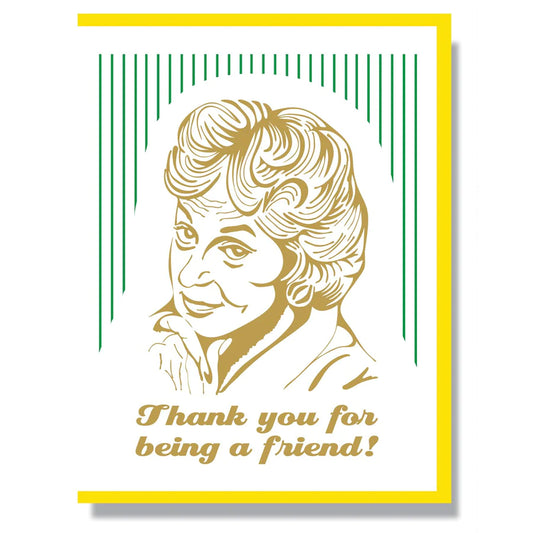 Smitten Kitten Card - Thank You For Being a Friend