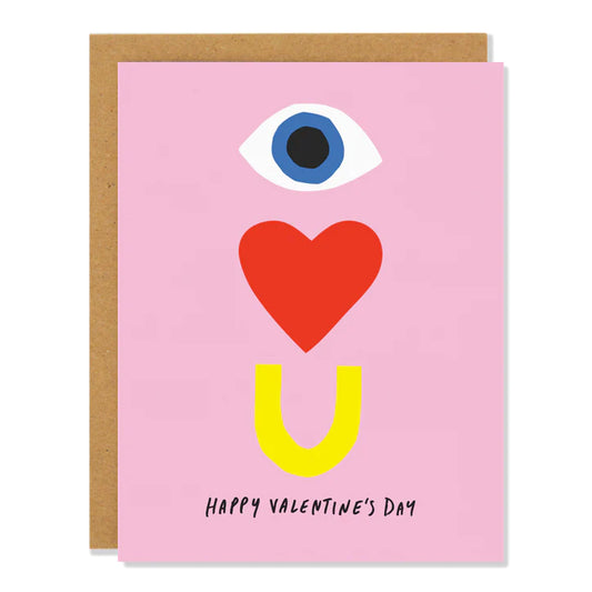 Badger and Burke Card - Eye Love You