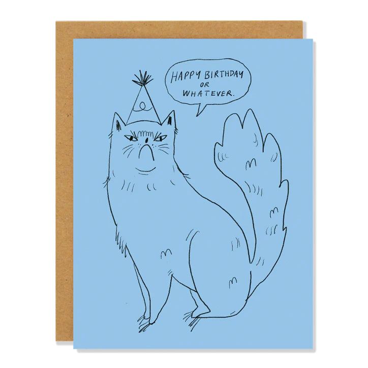 Badger and Burke Card - Happy Birthday Or Whatever