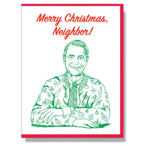 Smitten Kitten Card - Merry Christmas, Neighbor!