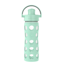 LifeFactory Glass Bottle With Active Flip Cap - 16oz
