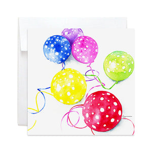 Kat Signature Card - Balloons