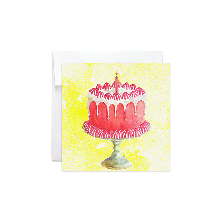 Kat Signature Mini Card - Birthday Cake