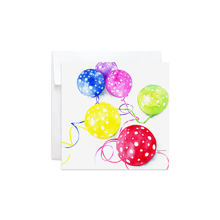 Kat Signature Mini Card - Balloons