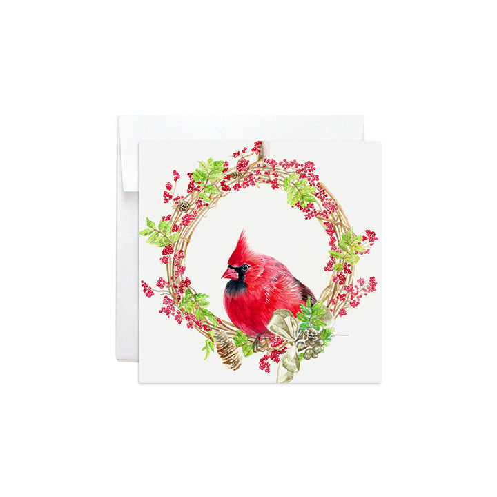 Kat Signature Mini Card - Cardinal