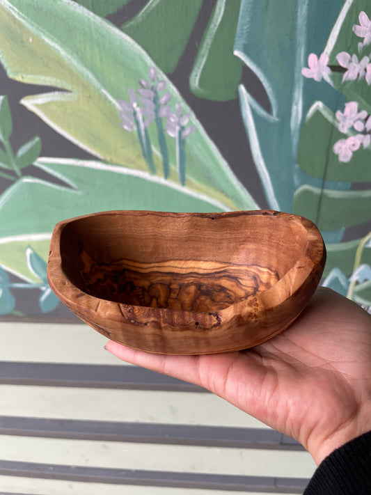 Handmade Olivewood Oval Dish