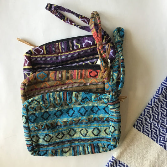 Handmade Dobby Weave Rectangle Pouch