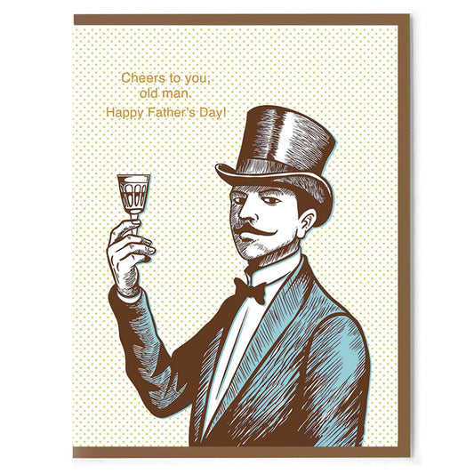 Smitten Kitten Card - Cheers Happy Father’s Day