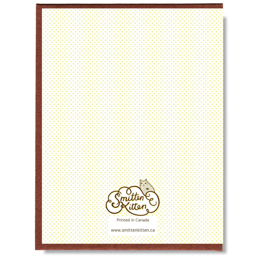 Smitten Kitten Card - Congrats On Tying the Knot