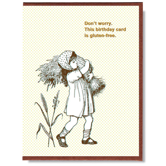 Smitten Kitten Card - Gluten-Free Birthday