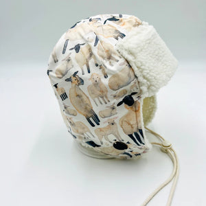 Handmade Cotton Pilot Hat (Baby)