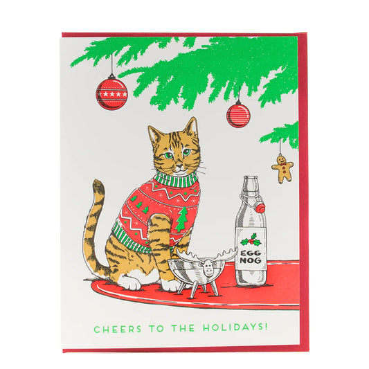 Porchlight Press Card - Cheers To The Holidays